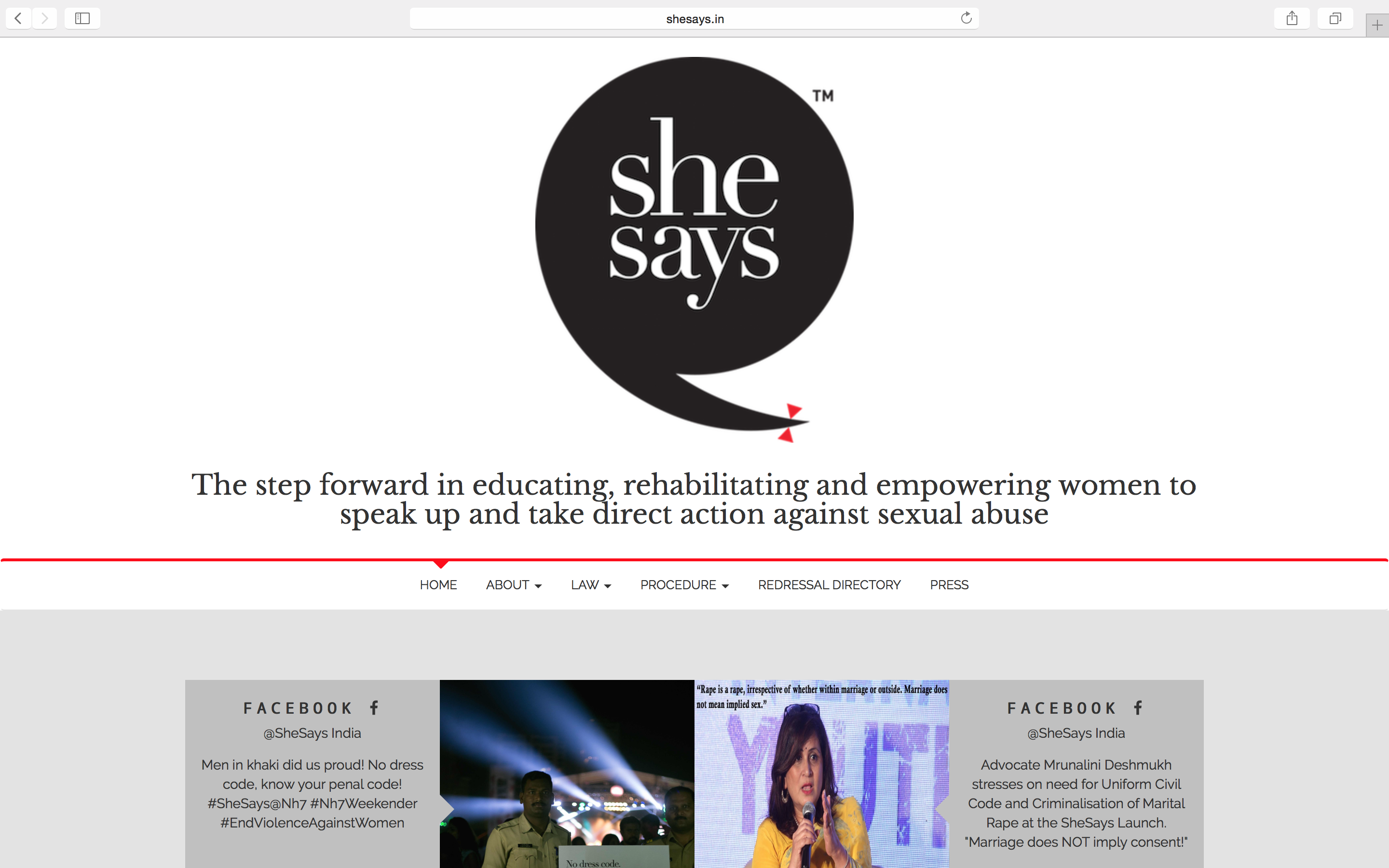 SheSays India